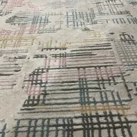 فرش اشپزخانه دو در یک ب همراه پادری قلبی