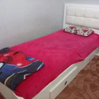 تخت خواب مناسب تمام سنین دارای کشو(بیا یه سر