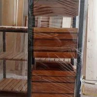 سبد سیب زمینی پیاز چوبی و باکس چوبی