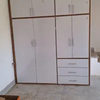 ساخت و طراحی کابینت فلز وmdfکمد دیواری سرویس خواب|کتابخانه، شلف، قفسه‌های دیواری|گالیکش, |دیوار