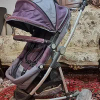 ست چهار تکه کالسکه کودک|کالسکه و لوازم جانبی|خوی, |دیوار