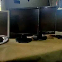 مانیتور ۱۷ و ۱۵ درحد با مهلت تست وضمانت زیر قیمت