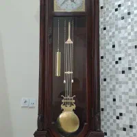 ساعت ایستاده تمام چوب