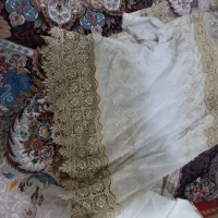 پرداخت حریر دو حاشیه حاشیه گیپور