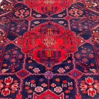 فرش دستباف (بساک) ۶ متری اشپزخانه و پذیرایی|فرش|مشکیندشت, |دیوار