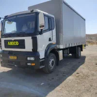 امیکو تک شش چرخ 19 تن 1403بدون رنگ معاوضه با کشنده