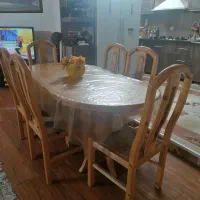 میزنه خوری 6 نفره چوب گردو