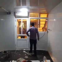 اجرای سقف کاذب ،چوب پلاست .ترمو