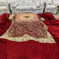 لحاف کرسی دست دوز سنتی اطلس 250 اصلی سفارشی|رختخواب، بالش، پتو|تهران, شهرک ولیعصر جنوبی|دیوار