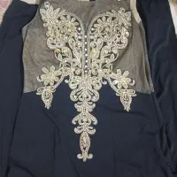 پیرهن مجلسی سنگدوزی