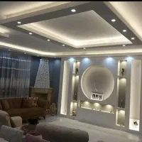 اکودیزاین کناف.سقف کاغذ.تایل.میزتی وی .کاغذ دیواری|خدمات پیشه و مهارت|لردگان, |دیوار