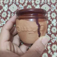 ظرف سفالی کوچک|صنایع دستی و سایر لوازم تزئینی|پاکدشت, پاکدشت (مامازند)|دیوار