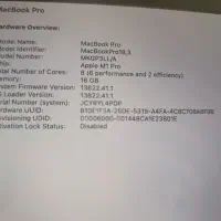 macbook m1 pro 512/16|رایانه همراه|تهران, امام زاده قاسم (نیاوران)|دیوار