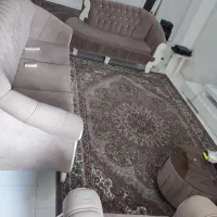 مبلمان8نفره و جلو مبلی و3عدد میز عسلی|مبلمان خانگی و میز عسلی|رشت, ساغری سازان|دیوار