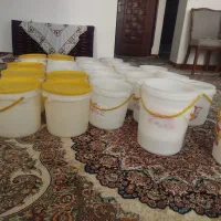 سطل ماست تمیز