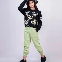 بلوز شلوار ست آستین فینگری|کفش و لباس بچه|بهشهر, |دیوار