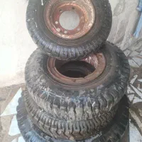 چهار حلقه لاستیک دوتا جفت دوتا تک قیمت توافقی ..