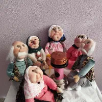 عروسک نه نه سرما و اقاجون|صنایع دستی و سایر لوازم تزئینی|شاهینشهر, طالقانی|دیوار