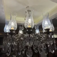 لوستر ۱۲ شاخه برنز