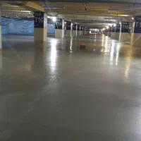 اجرای بتن ریزی کف با ماله پروانه