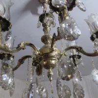 لوستر برنج قدمت دار