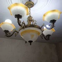 لوستر|لوستر و چراغ آویز|مشکیندشت, |دیوار