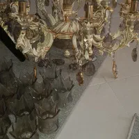 لوستر برنج سلطنتی ۱۲شاخه