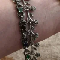 دستبند نقره 925 عیار|جواهرات|آمل, |دیوار