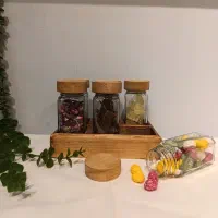 جا ادویه مکارتی در چوبی|ظروف نگهدارنده، پلاستیکی، یکبارمصرف|قم, صفائیه|دیوار