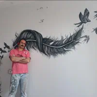 نقاشی دیواری، دکوراسیون داخلی، گرافیتی