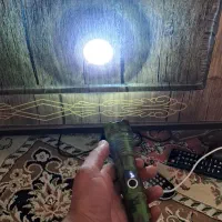 چراغ قوه ارتشی در حد نو ۲۰ سانت هستش بزرگ|کوهنوردی و کمپینگ|زنجان, |دیوار