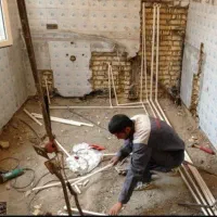 لوله کشی آب و فاضلاب نصب کولر