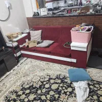 مبل و کاناپه 7 نفره قرمز رنگ|مبلمان خانگی و میز عسلی|آبادان, |دیوار