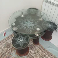 میز جلو مبلی و عسلیها