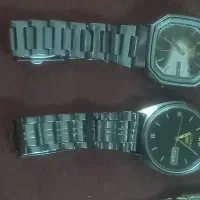 دوعدد ساعت سکو پنج قدیمی اوتاماتیک