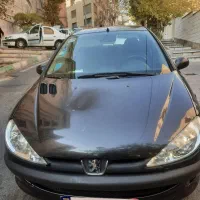 پژو ۲۰۶ مشکی فروش فوری صندوق دار TU5