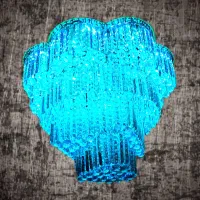 لوستر کریستالی مدل آرنیکا کد ۱۴۵|لوستر و چراغ آویز|قم, نیروگاه|دیوار