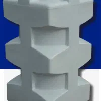 مخزن مکعبی۳لایه عمودی۳۰۰طبرستانTPCفیتینگ اضافه