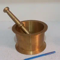 هاون بزرگ ۵ کیلویی برنجی