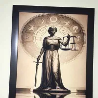 تابلو فرشته عدالت|تابلو، نقاشی، عکس|بابل, |دیوار