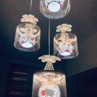 لوستر پذیرایی و اشپزخانه