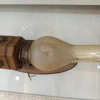 سه عدد  لوستر چوبی درحدنو|لوستر و چراغ آویز|کرج, کلاک پایین|دیوار