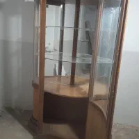 بوفه چوبی بزرگ|بوفه، ویترین، کنسول|فرمهین, |دیوار