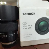 لنز تامرون Tamron 85 1.8 VC برای کنون|دوربین عکاسی و فیلم‌برداری|تهران, جمهوری|دیوار