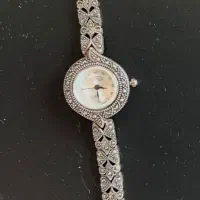 ساعت نقره کار شده