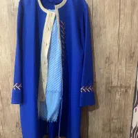 مانتو خامه دوزی  وشلوار بسیارزیبا