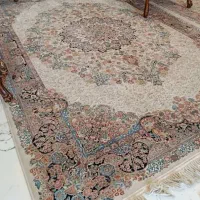 دو تخته فرش ۶ متری ماشینی گل برجسته