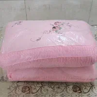 یک جفت بالش با روکش و تمام پنبه