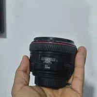 لنز 50mm f1.2 کنون