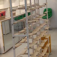 رگال کفش ویترین  پایه مغازه